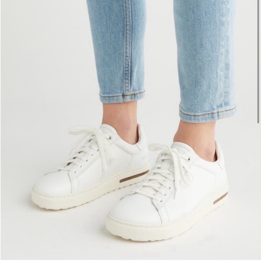 Birkenstock Bend Low - White Leather Sneakers 37